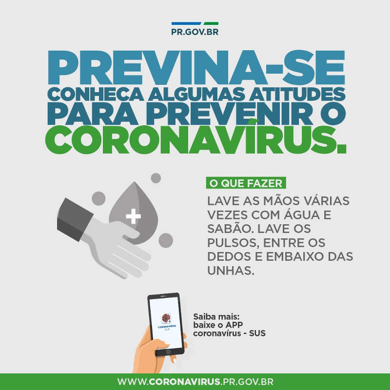 Coronavírus imagens para compartilhar