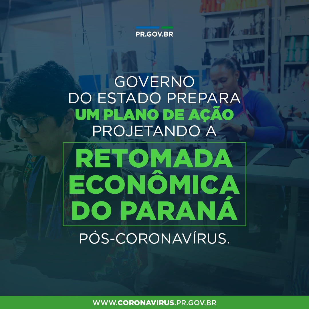 Plano de Retomada econômica do Paraná