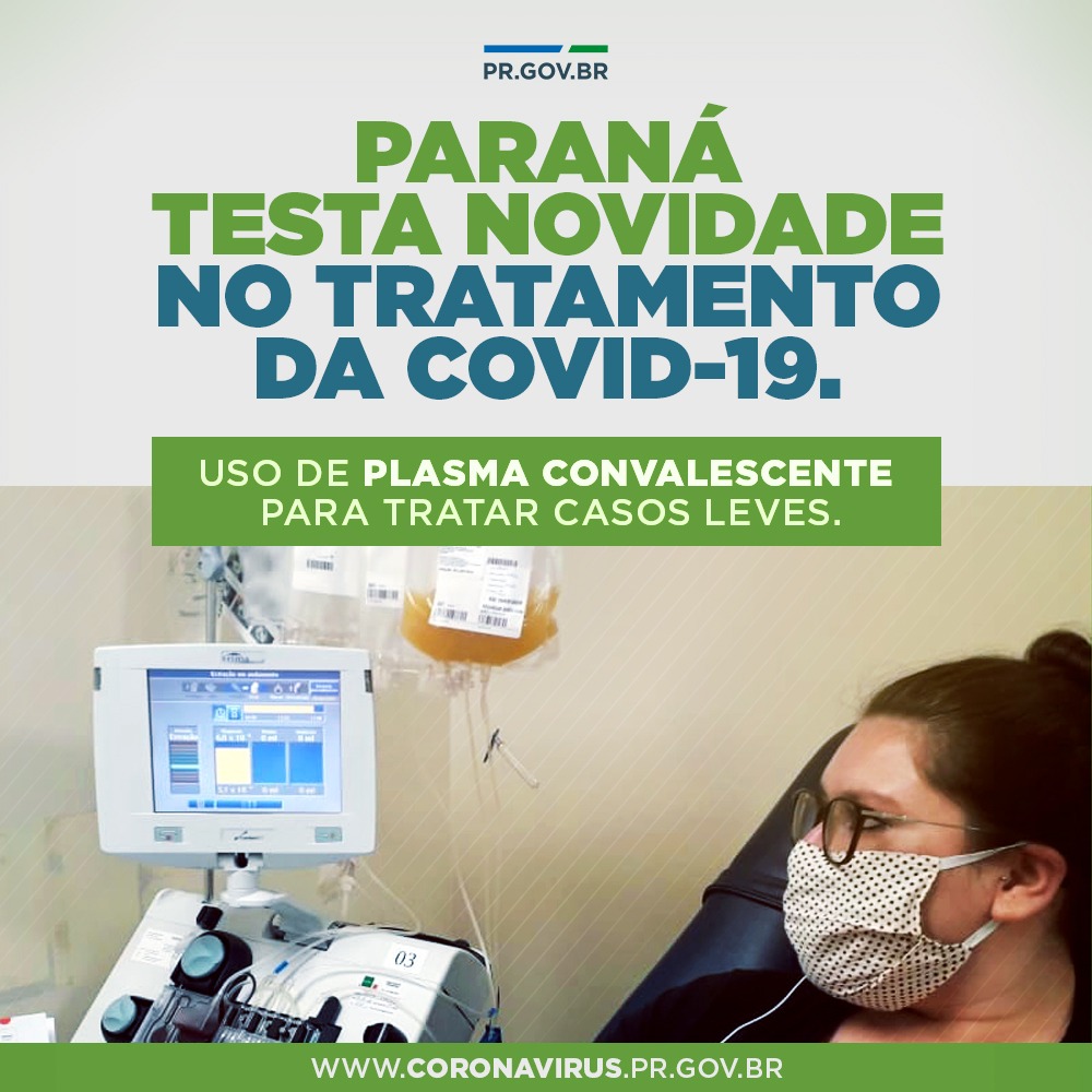 Paraná testa novidade no tratamento da COVID-19