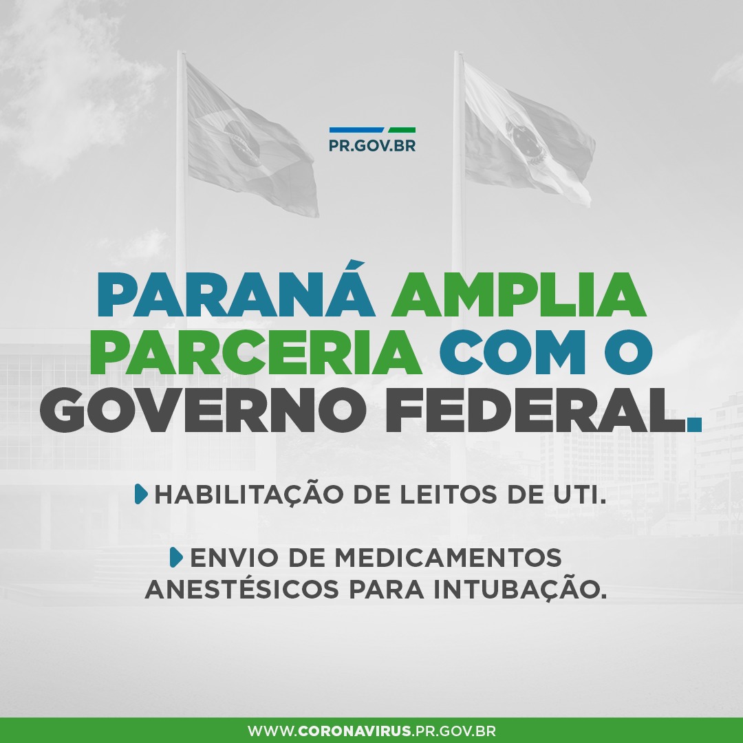 Paraná amplia parceria com o governo federal