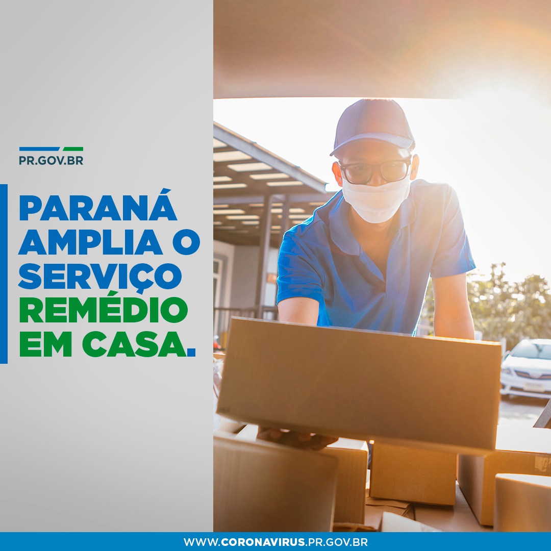 Paraná amplia o serviço remédio em casa