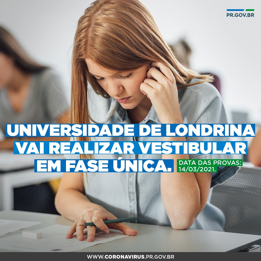 Universidade de Londrina vai realizar vestibular em fase única