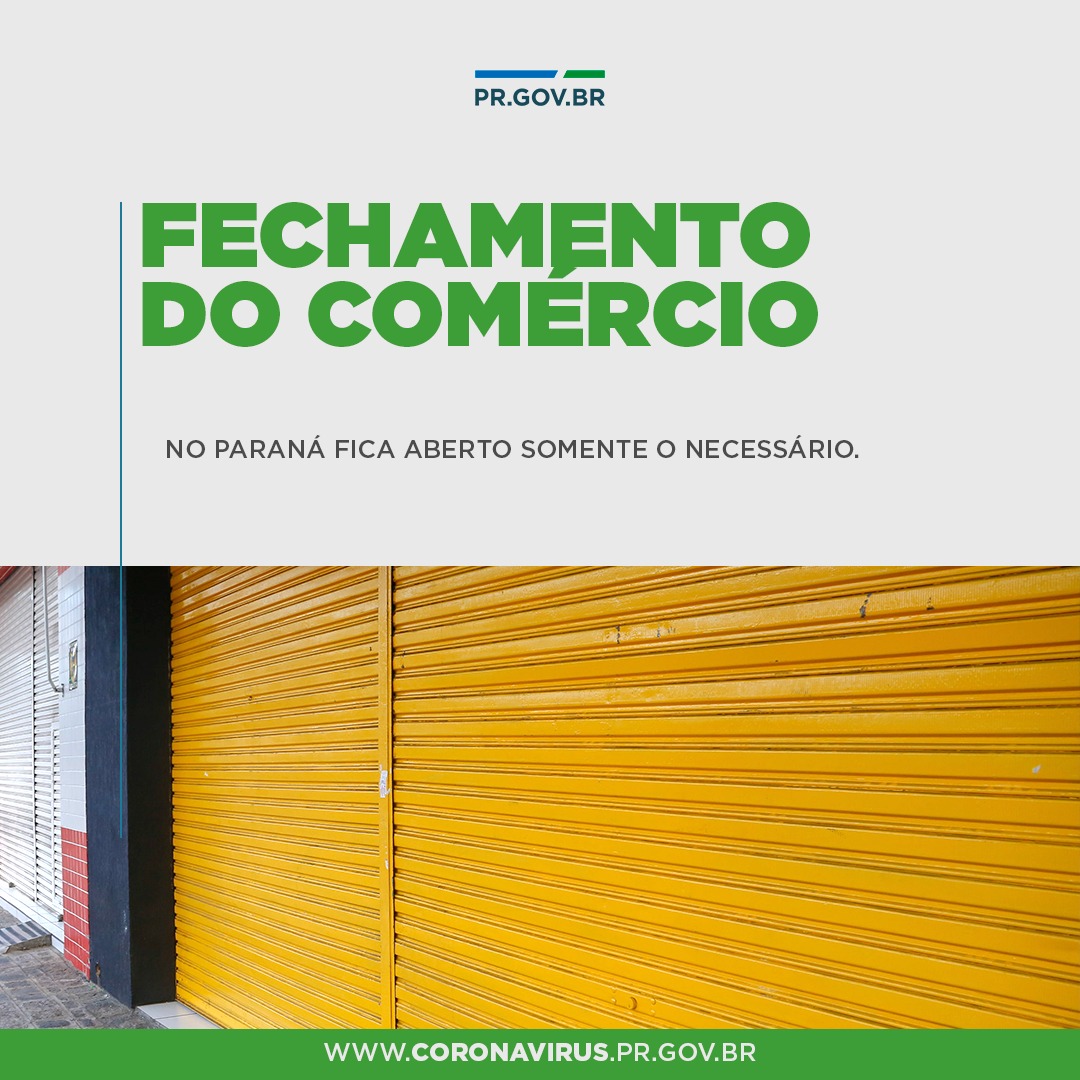 Fechamento do comércio