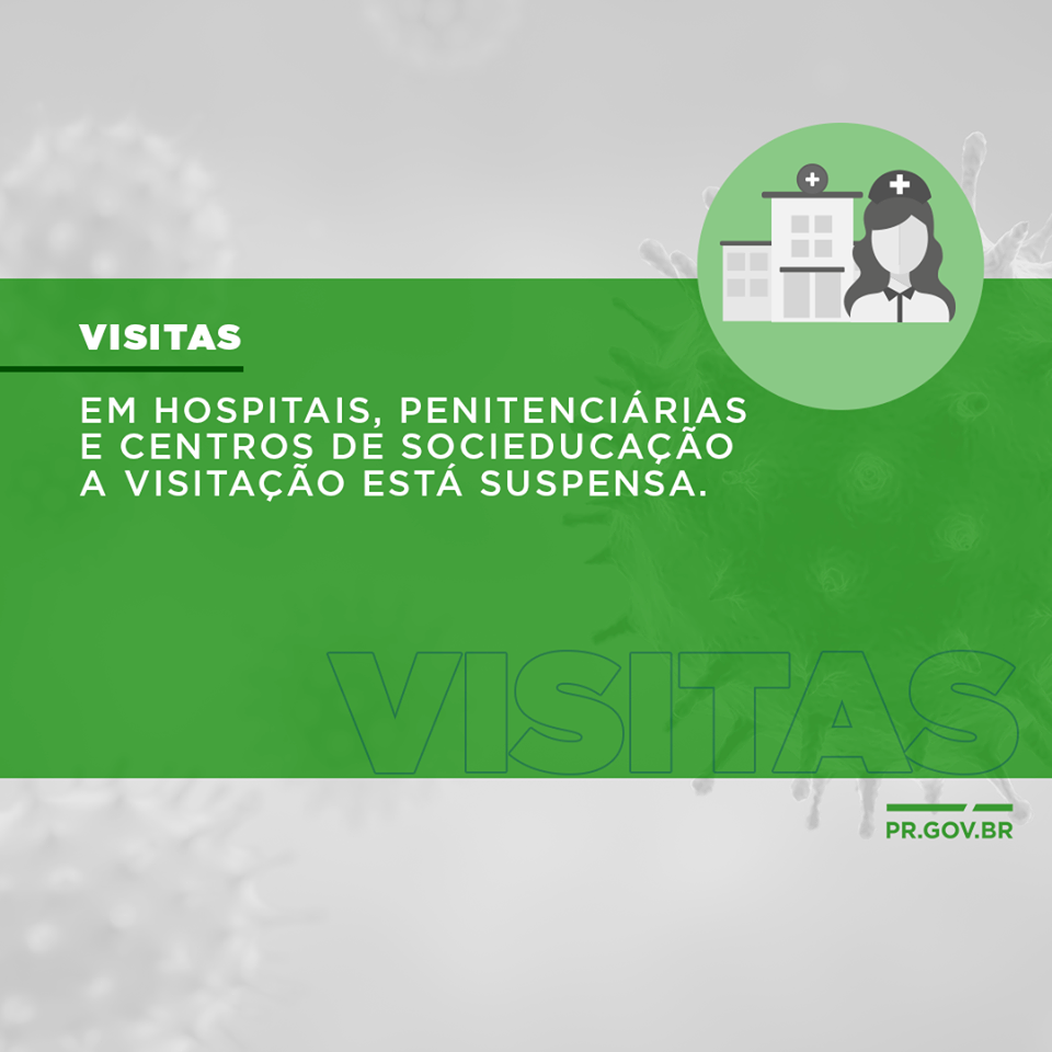 Visitas em hospitais, penitenciárias e centros de socioeducação