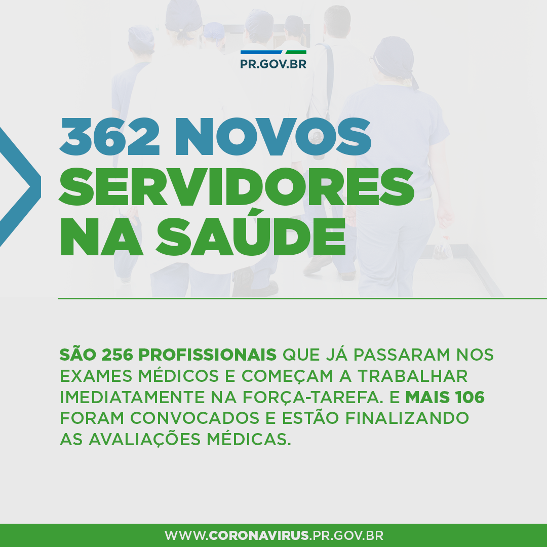 362 novos servidores