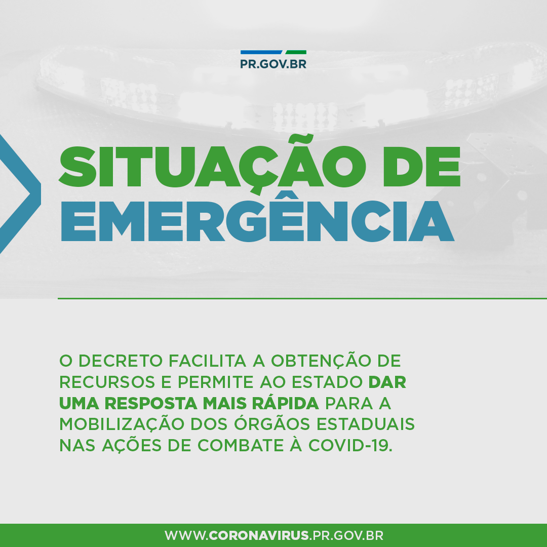 Situação de emergência