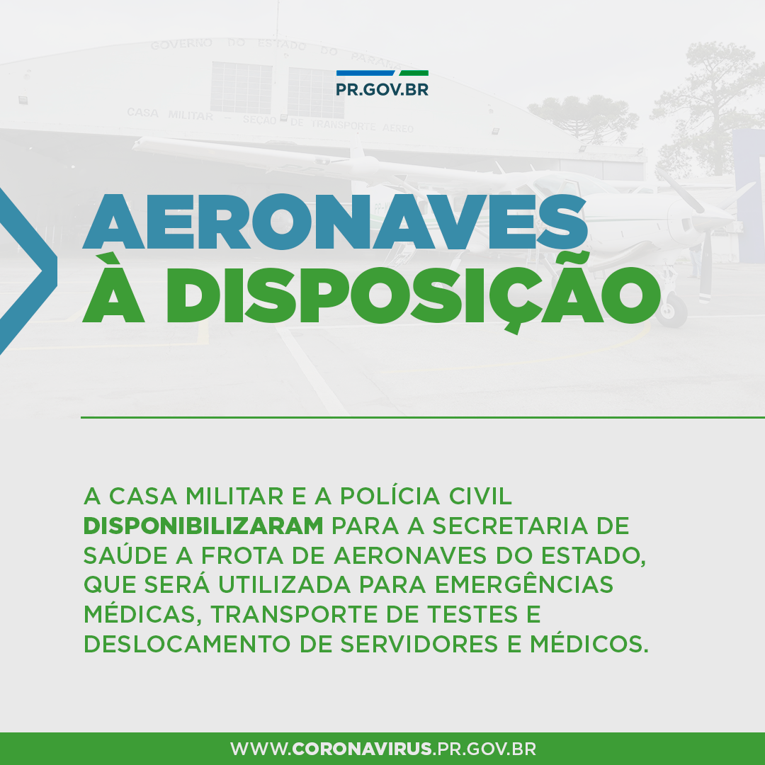 Aeronaves à disposição