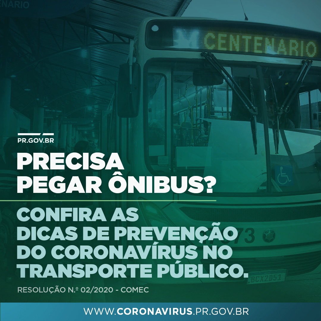 Precisa pegar ônibus?