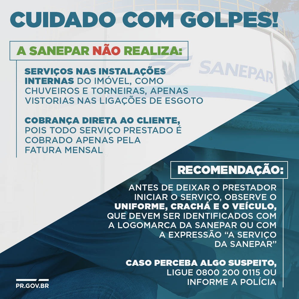 Cuidado com golpes!