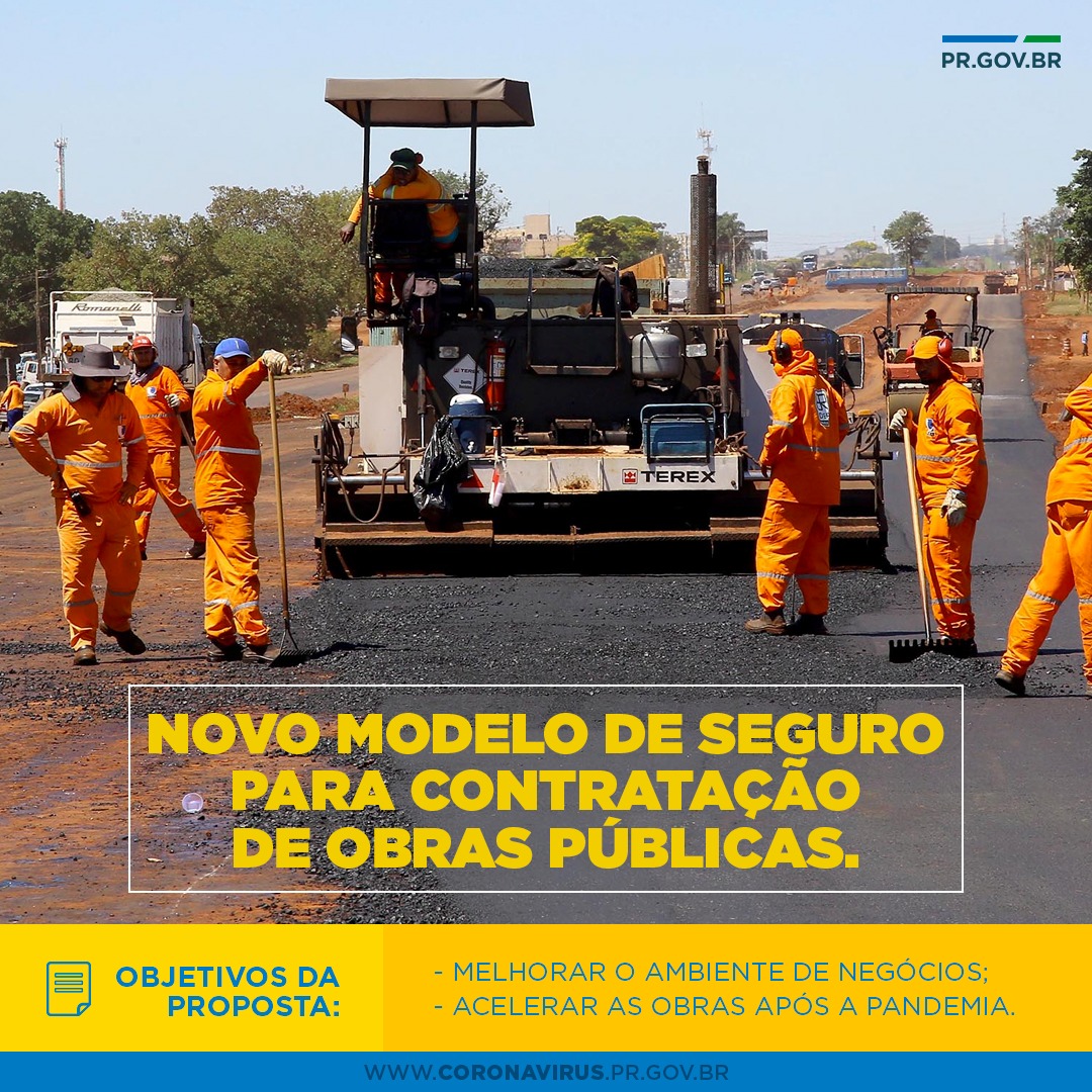 Novo modelo seguro para contratação de obras públicas