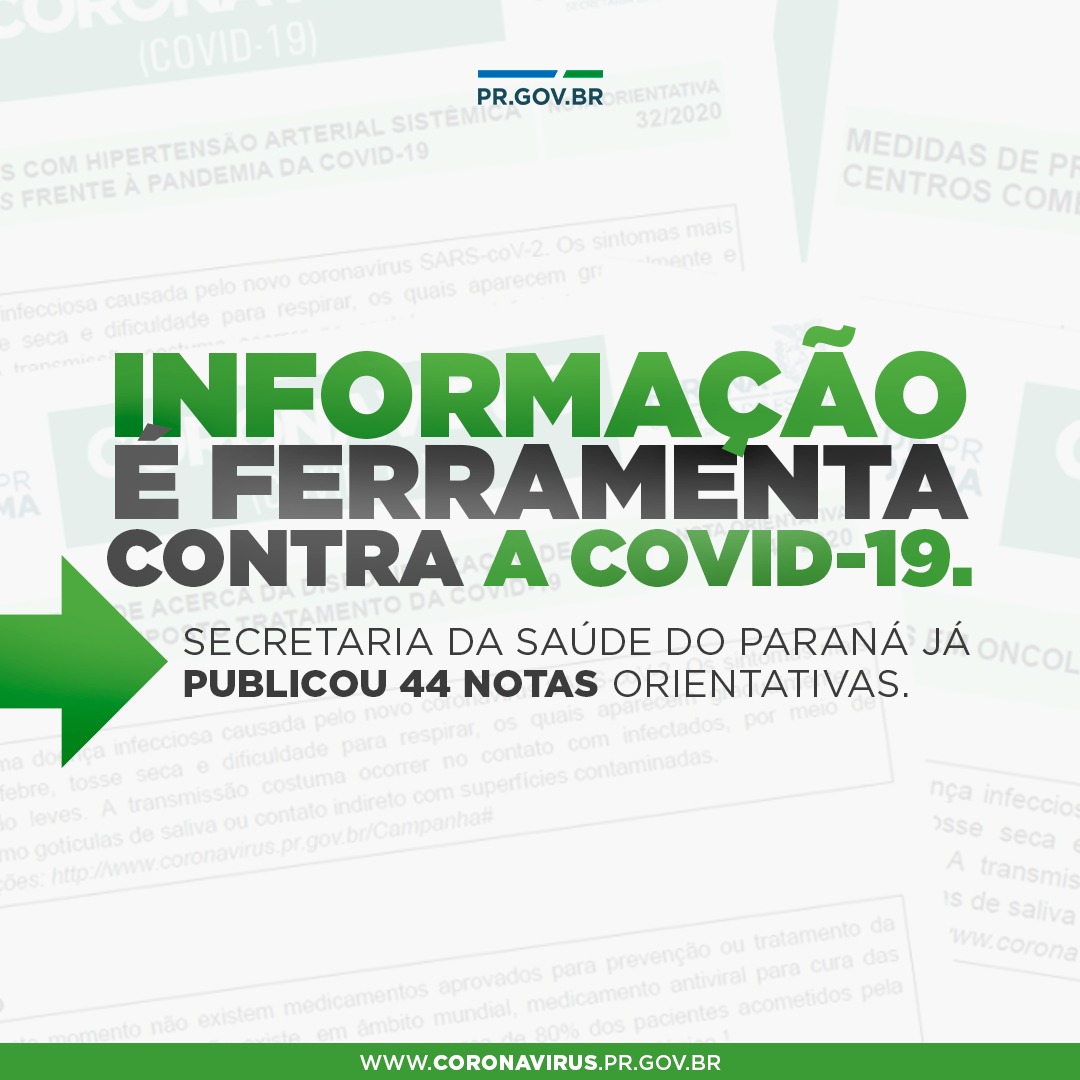 Informação é ferramenta contra a COVID-19