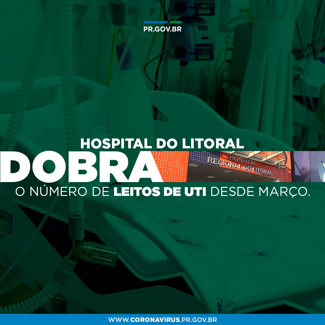 Hospital do Litoral dobra o número de leitos de UTI