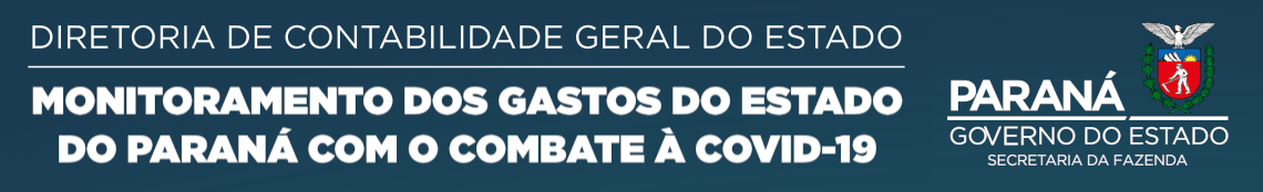 Monitoramento de gastos do estado do paraná com o combate à covid-19