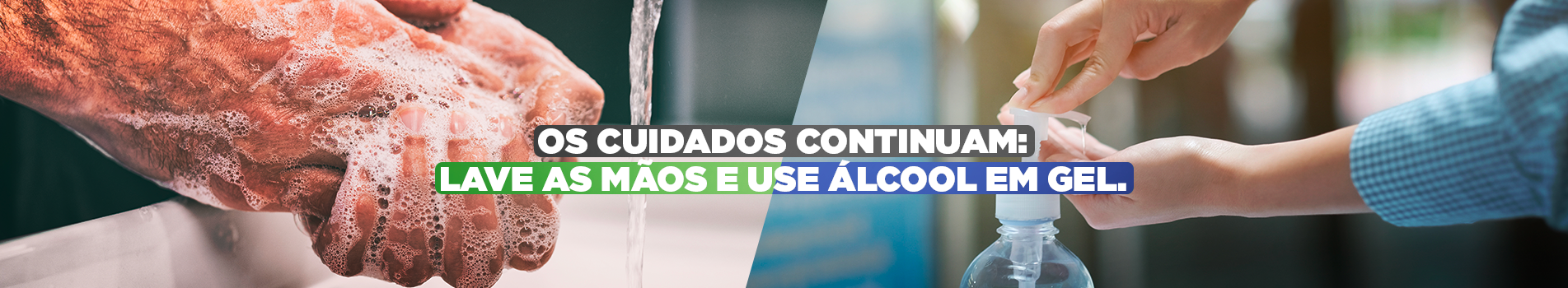 banner os cuidados continuam